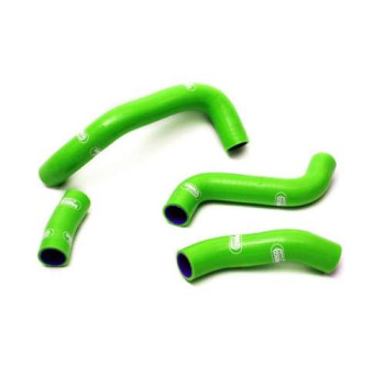 Kit 4 durites de radiateur SAMCO vert Kawasaki ZRX1100/1200R