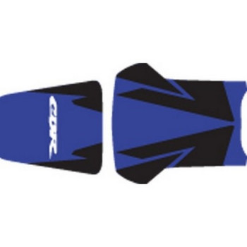 Housse de selle Bagster (2143D) Baltique/Noir/Lettres Blanches Honda CBR600RR 04 Housse de selle Bagster (2143D) Baltique/Noir/Lettres Blanches Honda CBR600RR 04