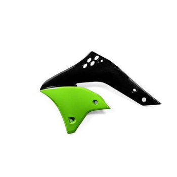 Ouies de radiateur noir/vert Acerbis Kawaski KX-F250 (0009104.553) Ouies de radiateur noir/vert Acerbis Kawaski KX-F250 (0009104.553)