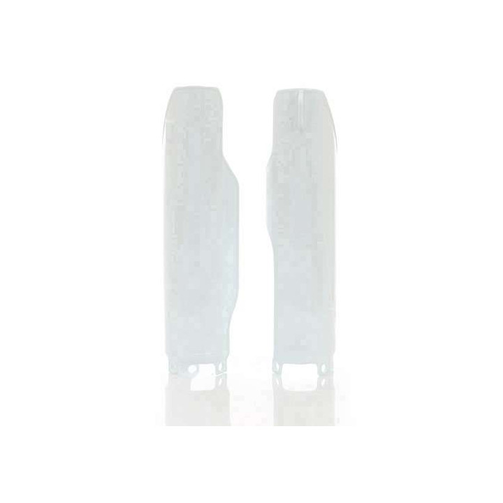 Protections de fourche blanc Acerbis Honda 50 DERAPAGE (0011622.030)