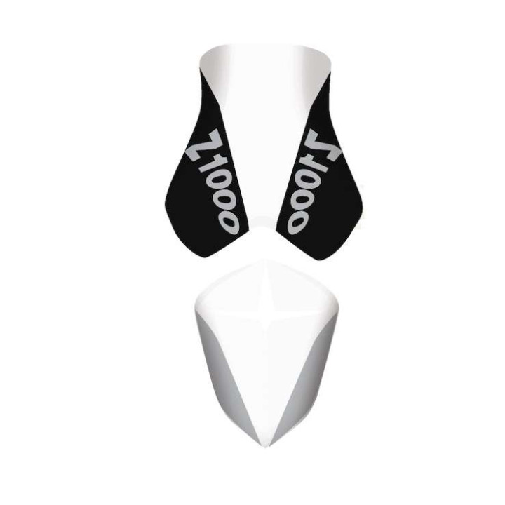 Saddle cover Bagster (2192N) White/Black Letters Kawasaki Z1000 09
