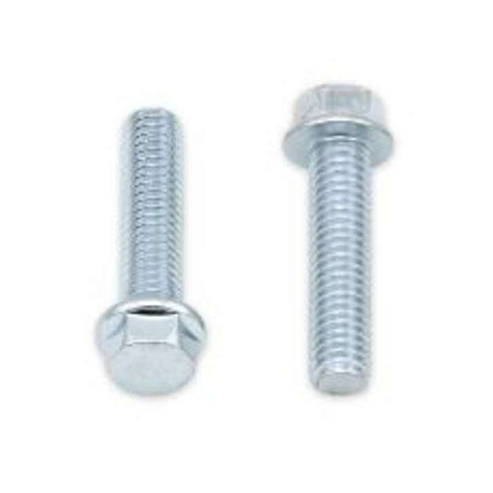 Vis à bride (x10) Bolt M6x100x25 tête hexagonale 8mm 