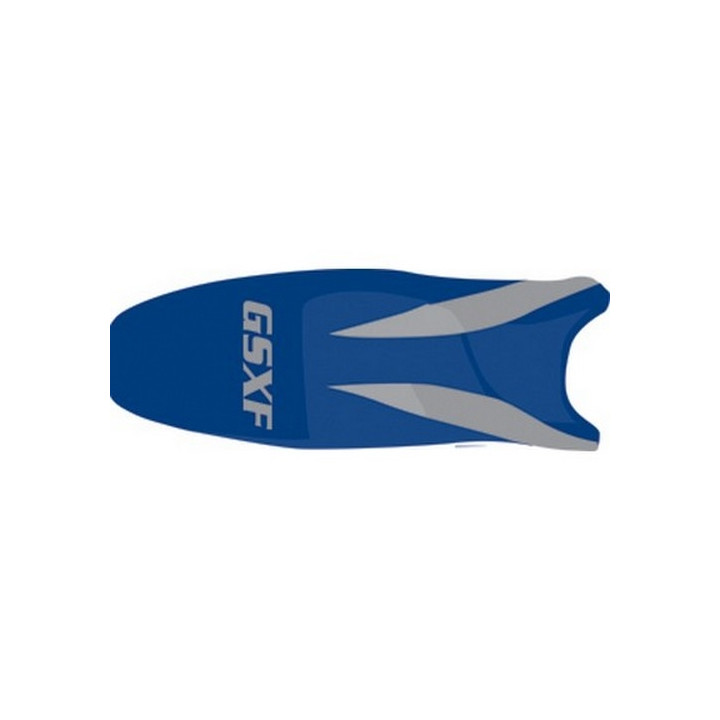 Housse de selle Bagster (2102G) Baltique/Acier/Lettres Acier Suzuki GSX600/750 F 98-06