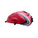 Bagster red/black steel and light grey tank mat (1518F) Yamaha YBR 125