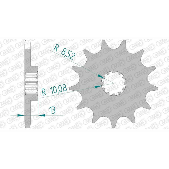 AFAM 12 teeth not 520 type 94215 T.M. EN 125 Enduro