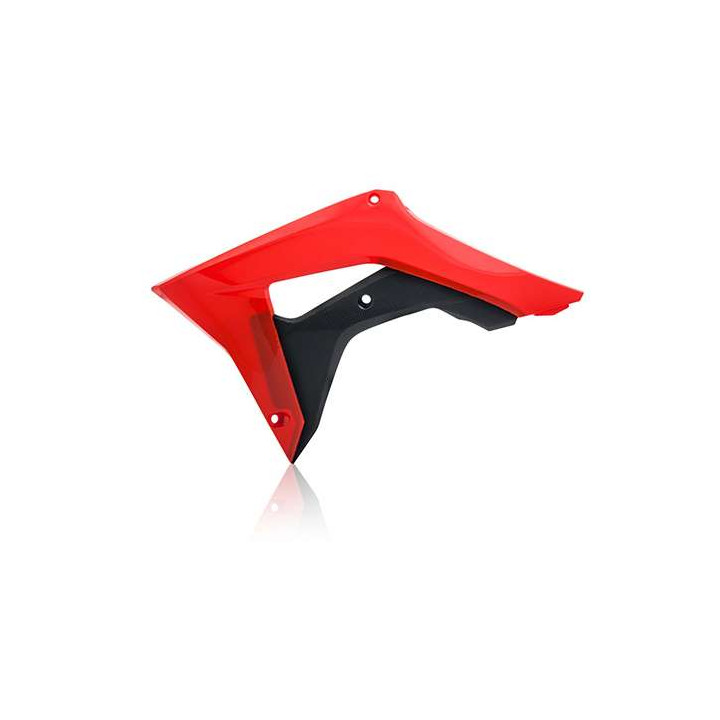Ouies de radiateur noir/rouge Acerbis Honda CRF450R (0022381.349) Ouies de radiateur noir/rouge Acerbis Honda CRF450R (0022381.349)