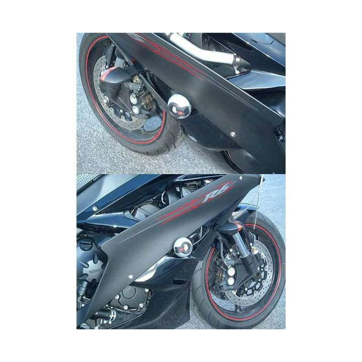 Kit fixation Crash Pad LSL Yamaha YZF-R6 06-07