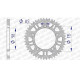 Alu crown AFAM 50 teeth not 420 type 72101 Husqvarna CR 65