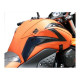 Bagster orange/deco gloss black tank mat (1538LB) Kawasaki Z1000 (Bagster special series)