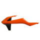 Black/orange radiator fins Acerbis KTM EXC125 (0021745.209.016)