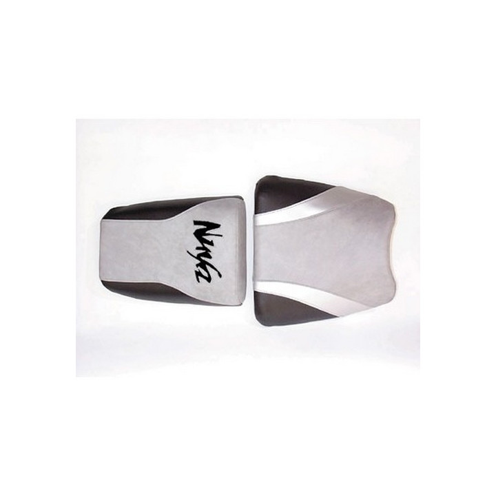 Saddle cover Bagster (2048H) Gris Clair/Silver/Black Letters Kawasaki ZX7 R 00