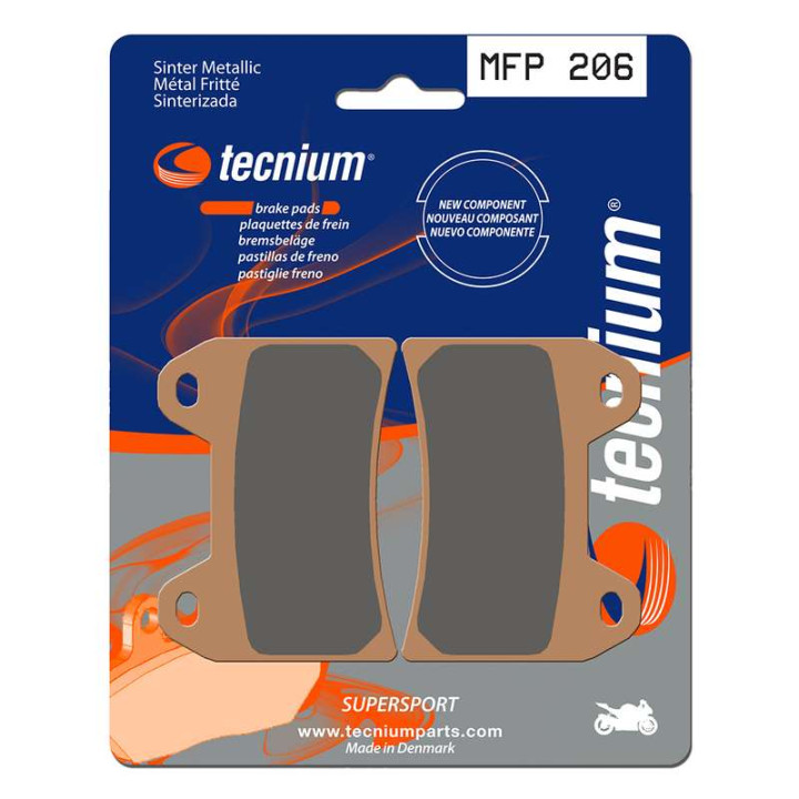 Brake plates Tecnium Trail Performance MFP206