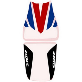 Housse de selle Bagster (2153M) Blanc/Rouge/Marine/Lettres Blanches Honda CBR1000RR 07 Housse de selle Bagster (2153M) Blanc/Rouge/Marine/Lettres Blanches Honda CBR1000RR 07