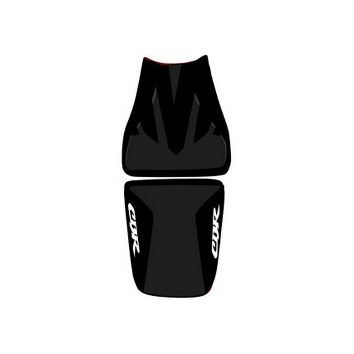 Housse de selle Bagster (2153O) Noir/Noir Mat/Lettres Argent Honda CBR1000RR 04-07