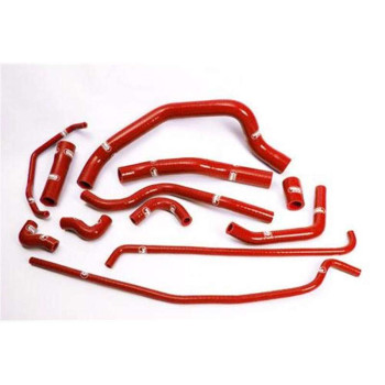 Kit 12 durites de radiateur SAMCO rouge Yamaha YZF-R1 07-08