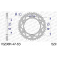 Couronne alu AFAM 45 dents pas 520 type 15206N AJP PR4 125 Enduro