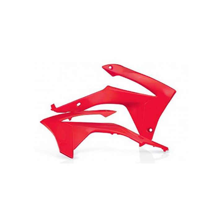 Ouies de radiateur rouge Acerbis Honda CRF250R (0016890.110)