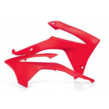 Ouies de radiateur rouge Acerbis Honda CRF250R (0016890.110)