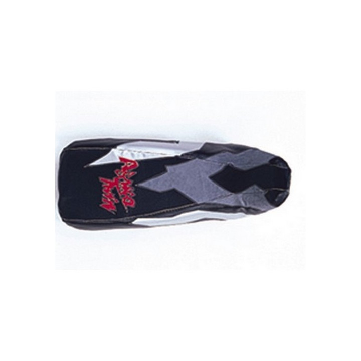 Housse de selle Bagster (2076K) Noir/Acier/Argent/Lettres Rouges Honda AFRICA TWIN XRV750 95/1996