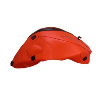 Tapis de réservoir Bagster orange/noir (1507F) Yamaha FZ6 (non carénée : N)/FZ6 S2 Tapis de réservoir Bagster orange/noir (1507F) Yamaha FZ6 (non carénée : N)/FZ6 S2