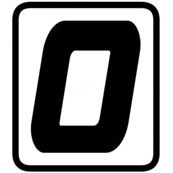 Numéro Barracuda "0" 87x105mm Numéro Barracuda "0" 87x105mm