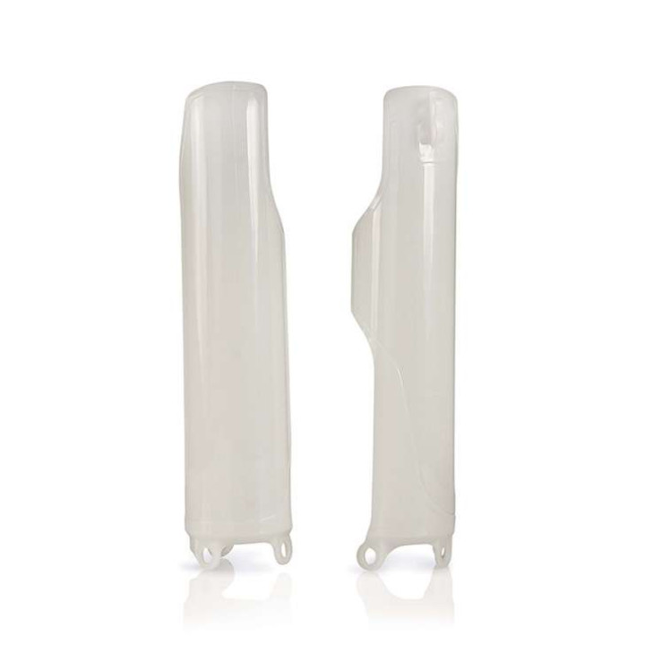 Protections de fourche blanc Acerbis Honda CR125R (0011623.120) Protections de fourche blanc Acerbis Honda CR125R (0011623.120)