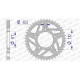Couronne alu AFAM 45 dents pas 525 type 15404 Suzuki SV 650 N