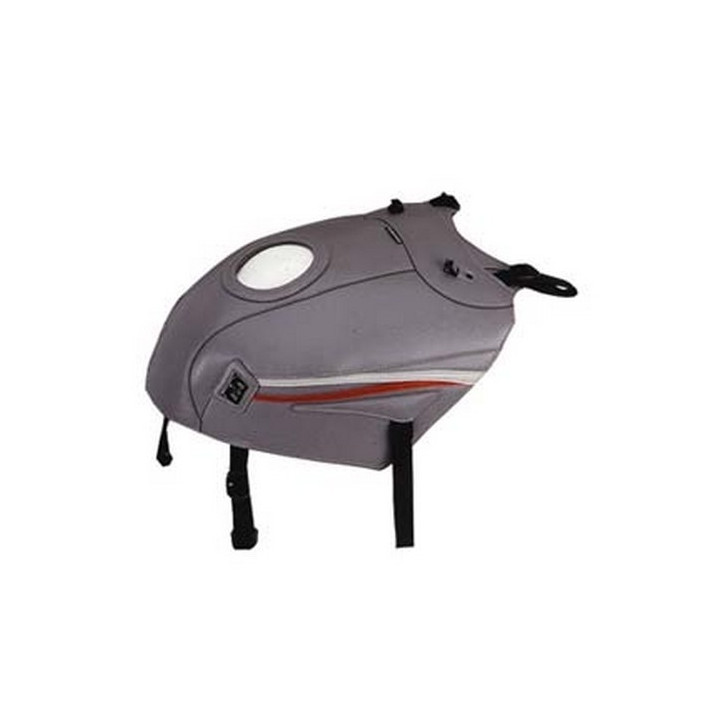 Tapis de réservoir Bagster acier/bandes rouges et grises claires (1207H) Yamaha TDM850 Tapis de réservoir Bagster acier/bandes rouges et grises claires (1207H) Yamaha TDM850