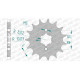 Pignon AFAM 15 dents pas 428 type 46200 Cagiva 125 Elefant