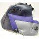Tapis de réservoir Bagster marine/pointes violet foncé et acier (1172D) Honda Africa Twin XRV750 Tapis de réservoir Bagster marine/pointes violet foncé et acier (1172D) Honda Africa Twin XRV750