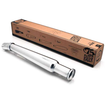 Universal silencer Bihr Chrome TRUMP - left side