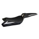 Housse de selle Tappezzeria BERNA TOTAL BLACK Kawasaki Z1000 10-13