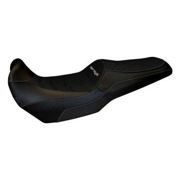 Housse de selle Tappezzeria MALAY TOTAL BLACK COMFORT SYSTEM Kawasaki Versys 1000 19-