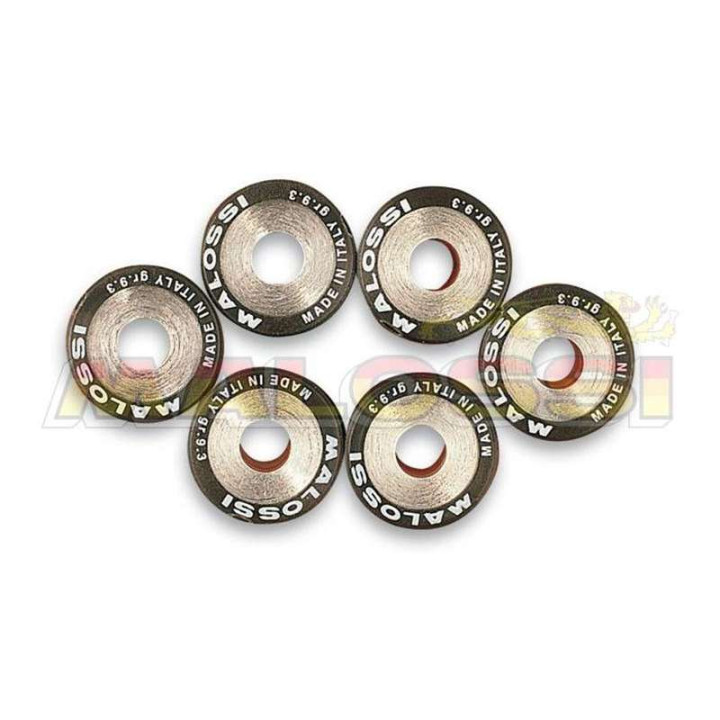 Kit 6 galets Malossi 23x18 25 grs