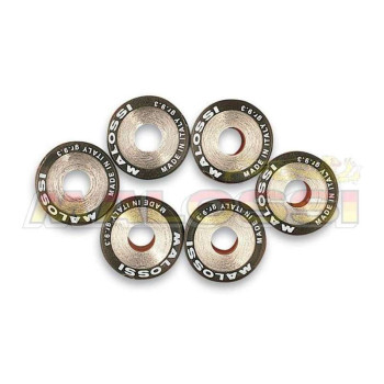 Kit 6 galets Malossi 23x18 25 grs