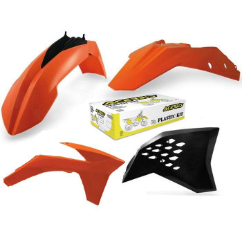 Plastic Kit Acerbis 4 pièces KTM SX65 04-08 Plastic Kit Acerbis 4 pièces KTM SX65 04-08