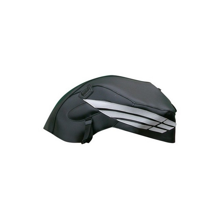 Bagster black/deco steel and grey tank mat (1557B) Honda CBF600 N (no fairing)