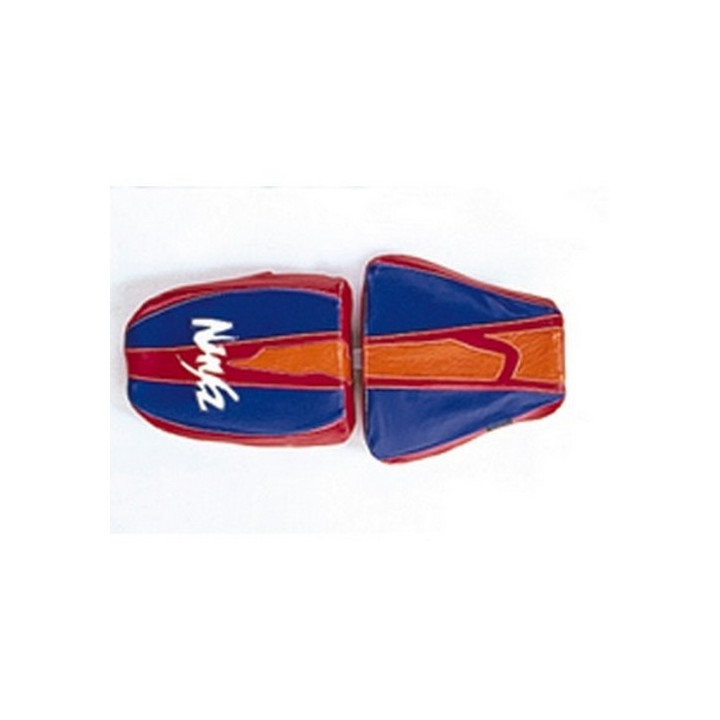 Housse de selle Bagster (2047D) Rouge/Violet Fonce/Orange/Lettres Blanches Kawasaki ZX6 R 96