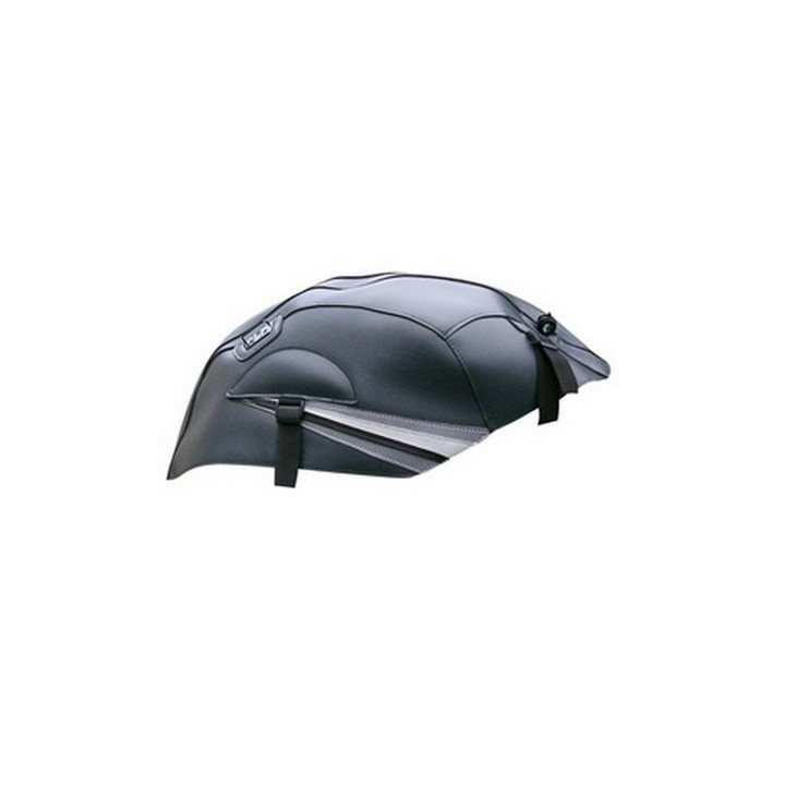Bagster anthracite tank mat/light gray and black steel tips (1519F) Suzuki GSX750 R