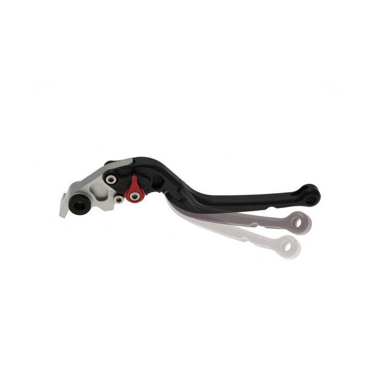 Levier de frein repliable anodisé noir ZX6R 00-04 ZX9R ZX10R Z750 (HORS 2007) Z1000 GSXR750-1000 R6 XJR-FJR