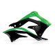 Acerbis Kawaski KX-F450 black/green radiator fins (0016319.377)