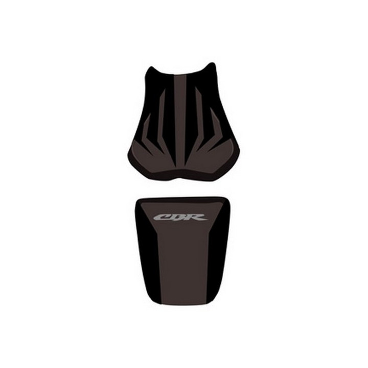 Saddle cover Bagster (2164E) Noir/Gris Clair/Letters Blanches Honda CBR600RR 06 Saddle cover Bagster (2164E) Noir/Gris Clair/Letters Blanches Honda CBR600RR 06