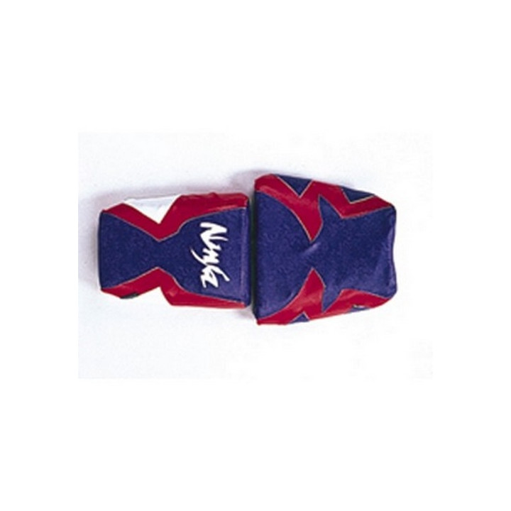 Saddle cover Bagster (2048B) Violet/Rouge/Blanc/Letters Blanches Kawasaki ZX7 R 96-97