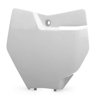 Frontal number plate Polisport White KTM EXC/SX-F 2016 Frontal number plate Polisport White KTM EXC/SX-F 2016