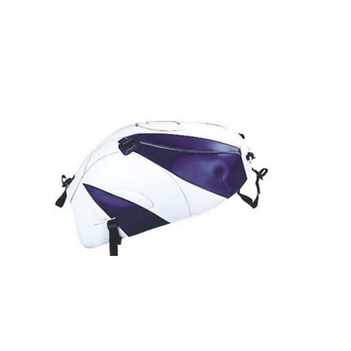 Tapis de réservoir Bagster blanc/baltique/bleu (1316N) Suzuki GSX750 R Tapis de réservoir Bagster blanc/baltique/bleu (1316N) Suzuki GSX750 R
