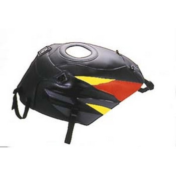 Tapis de réservoir Bagster noir/rouge/anthracite/jaune (1208R) Honda CBR600F2