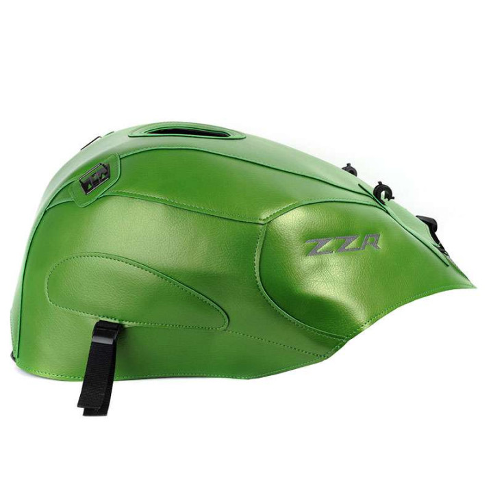 Tapis de réservoir Bagster vert nacré (1635D) Kawasaki ZZR1400 Tapis de réservoir Bagster vert nacré (1635D) Kawasaki ZZR1400