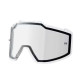 Double écran clair pour masque Shot CORE