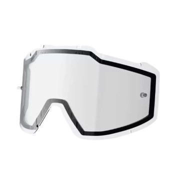 Double écran clair pour masque Shot CORE