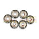 Kit 6 pebbles Malossi 20x17 7 gr